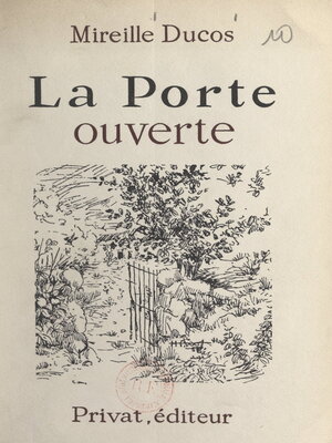 cover image of La porte ouverte